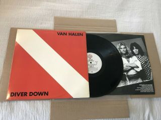 Van Halen - Diver Down Lp - 1st Press Usa 1982 Vinyl Record - Bsk 3677 David Lee Roth