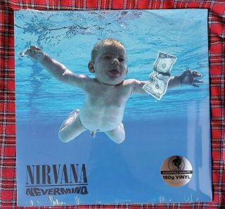 Nevermind Lp By Nirvana 180 Gram Vinyl Dgc - 24425 Dgc / Sub Pop