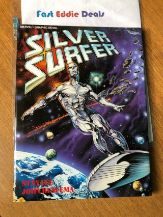 Marvel Comics Group 1988 The Silver Surfer Judgement Day Graphic Novel Stan Lee
