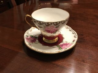 Foley Bone China England Vintage Tea Cup And Saucer 4169 4159