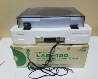Vintage Realistic Lab - 420 Turntable & Box