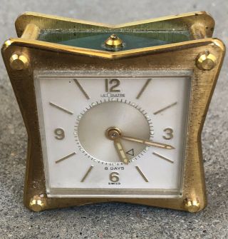Vintage Rare Alarm Clock,  Jaeger - Lecoultre 69,  Swiss Made Parts