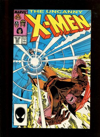 The Uncanny X - Men 221 (9.  2) Death By Drowning 1987