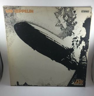 Led Zeppelin Self Titled Atlantic 1974 Vinyl Record / Lp - Vintage