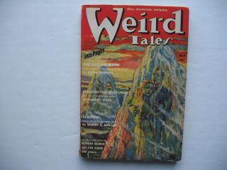 Weird Tales - May,  1939 - Robert Howard,  Robert Bloch