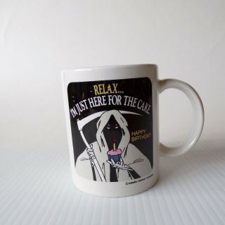 Grim Reaper Coffee Mug Relax I 