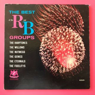 V/a - The Best Of The R And B Groups Lp Comp Mono Doo Wop Rock Soul 1961 Warwick