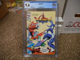 Voltron 2 Cgc 9.  6 Modern 1985 Nm White Pgs Defenders Of The Universe Tv Toy