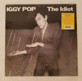 Iggy Pop & David Bowie - The Idiot - Yellow & Red Vinyl Lp Record Limited 1000