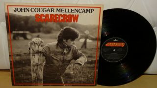 John Cougar Mellencamp Scarecrow 1985 Japan 28pp - 1012 Promo Bob Seger Prof