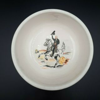 Vintage Hopalong Cassidy Cereal Bowl By W.  S.  George