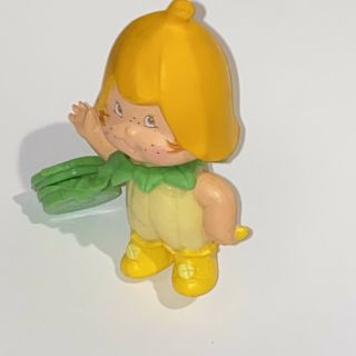 VINTAGE STRAWBERRY SHORTCAKE RARE Banana Twirl BERRYKIN Critter Figure Toy 2