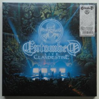 Entombed Live Clandestine Blue Vinyl 180g 2lp 500 Made (27)
