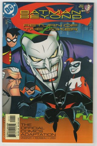 Batman Beyond Return Of The Joker 1 Nm - 9.  2