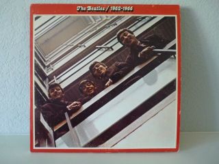 Vintage The Beatles/1962 - 1966 Vinyl Lp 2 - Record Set 1973 Apple Records