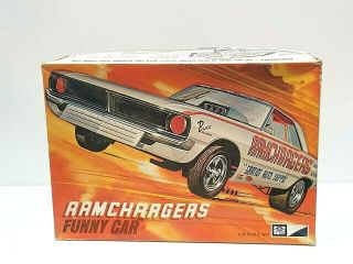 Mpc Ramchargers Funny Car 1:25 1/25 Scale Model Vhtf 