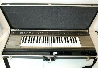 Vintage Yamaha Ps - 55 Electronic Arp Synthesizer Keyboard W/orig Case,  Ex