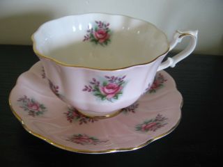 Royal Albert Vanity Fair Series Bridget Tea Cup And Saucer