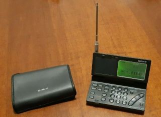 Sony World Band Receiver Portable Shortwave Vintage ICF - SW100 3