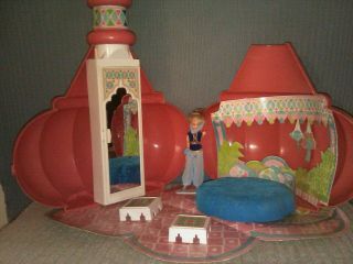Rare I Dream Of Jeannie Remco Bottle Playset 1976 Doll House Topper Dawn