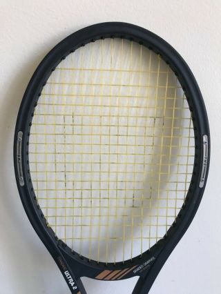 Vintage Wilson Ultra 2 Standard Tennis Racquet 4 3/8 Grip with Cover - USA Made 2