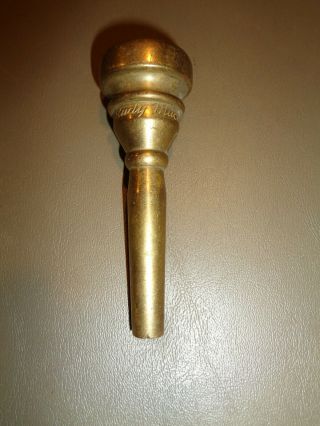 Vintage Rudy Muck Cushion Rim 19c 19 C Trumpet Mouthpiece Rare Gold