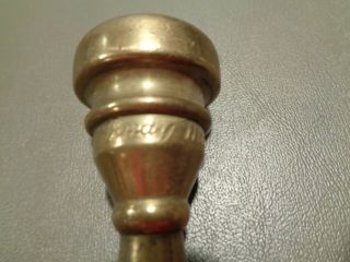 Vintage Rudy Muck Cushion Rim 19C 19 C Trumpet Mouthpiece RARE GOLD 2