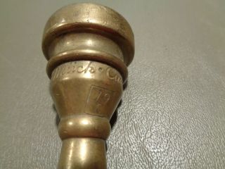 Vintage Rudy Muck Cushion Rim 19C 19 C Trumpet Mouthpiece RARE GOLD 3