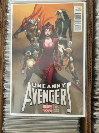 Uncanny Avengers 1 (2012) 1:100 Coipel Variant Cover Hard To Find 9.  6 - 9.  8 Cgc Re
