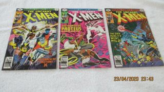 Marvel Comics Uncanny X - Men 126 127 128 Books