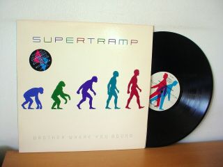 Supertramp " Brother Where You Bound " Promo Lp From 1985 (a&m Sp 5014) Audiophile