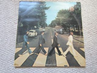 The Beatles Abbey Road Vinyl Lp Album Apple So - 383 Drain Cover Early Edition