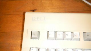 Vintage Dell Old Logo AT101 Mechanical Keyboard Alps GYI3PVAT101 2