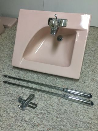 Vintage Deco Pink American Standard Sink Rare