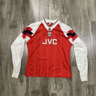 Arsenal 1990 1992 Home Football Shirt Soccer Jersey Adidas Vintage Rare