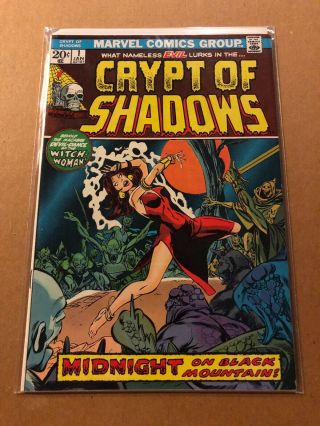 Crypt Of Shadows 1 - - (vf, ) - - Marvel Comics 1973