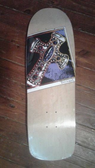 Vintage Nos 1990 Powell Peralta Ray Underhill Skateboard Deck - In Shrink