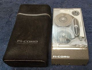 Vintage Fi - Cord 303 Reel - To - Reel (transistor) Recorder