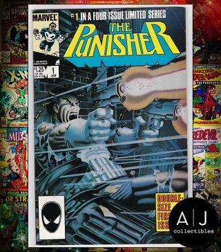 The Punisher 1 Zeck Art (marvel) Vf High Res Scans