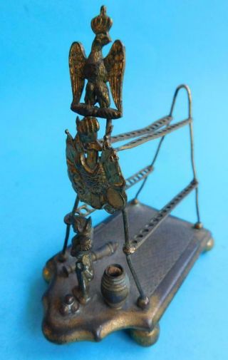 Early 19th?c French Gilt Bronze French Mystery Object Marked Leroux 1800s