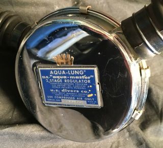 Aqua Lung Da Aqua - Master 2 Stage Regulator W/double Hose Us Divers Scuba Usa