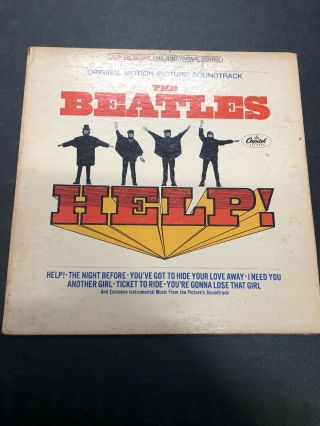 Motion Picture Soundtrack The Beatles Help Vinyl Record