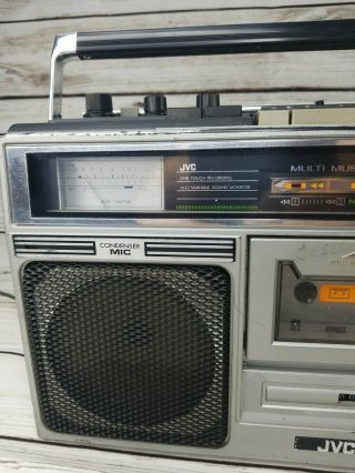 JVC RC - 646JW Vintage BOOMBOX Stereo Cassette / GHETTO BLASTER Rare Old School 2