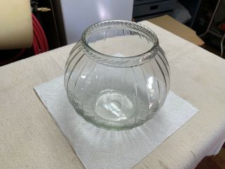 Vintage Napanee Dutch Kitchenet Hoosier Sugar Jar With Holder And Scoop.