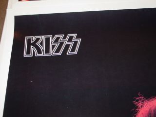 KISS VINTAGE 1978 78 GENE SIMMONS SOLO ALBUM NOS AUCOIN MGT POSTER - 3