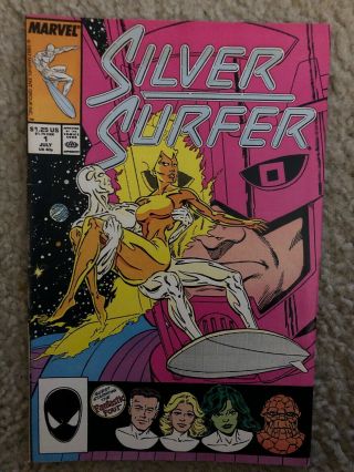 Silver Surfer Vol 3 Issues 1 - 12 1987 - 1988 Marvel Comics