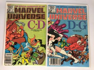 The Official Handbook Of The Marvel Universe 1 - 15 A - Z - Marvel Comics 1982 3