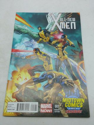 Marvel Comic All - X - Men No 1 Variant Ed Midtown Comics Nyc Exclusive P2d39