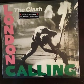 The Clash - London Calling [new Vinyl Lp] Epic Records Remastered 180 Gram