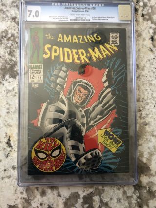 The Spider - Man 58 (mar 1968,  Marvel)